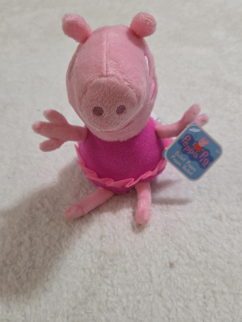 NWT PEPPA PIG BALLET PEPPA STUFFED PLUSH TOY